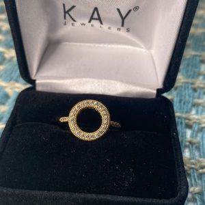 PANDORA Rose Halo Ring Hearts of PANDORA